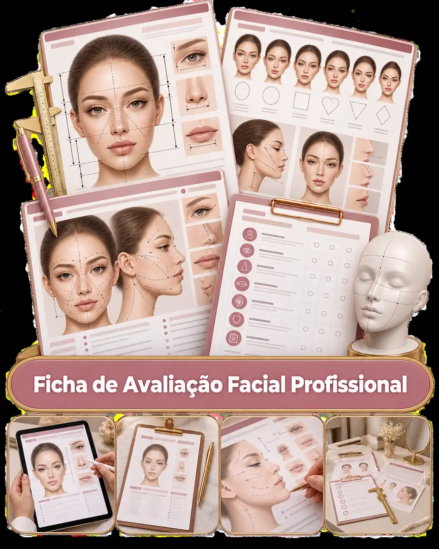 Bônus 1 — Ficha de Avaliação Facial Profissional