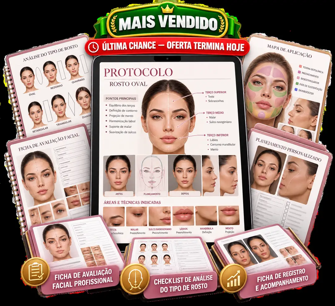 Plano Completo — +50 Protocolos de Harmonização Facial